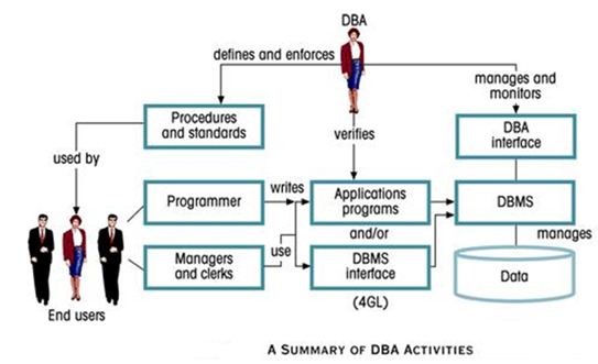 summary of dba activities